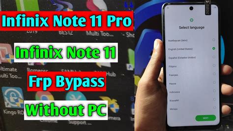 Infinix Note Note Pro X Frp Bypass Unlock Google Account