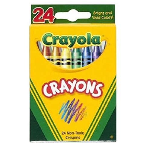 Crayola Crayons 24 Count 52 3024 Case Of 12 Packs