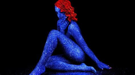 Photo Shooting UV Nude Blacklight Bodypainting Makeup YouTube