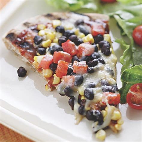 Smoky Corn And Black Bean Pizza Recipe Eatingwell