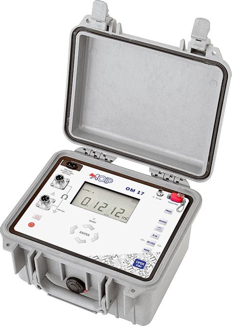 OM 17 New 10 A Field Micro Ohmmeter Ideal For High Inductive