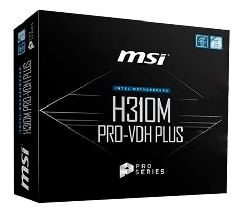 Ofertas Bolivia » TARJETA MADRE MSI H310M-PRO-VDH PLUS 8VA-9NA