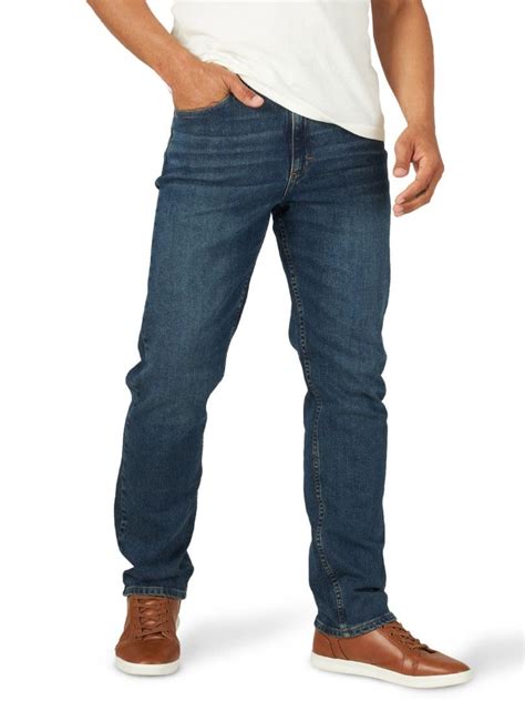 Wrangler Authentics Mens Comfort Flex Waist Relaxed Fit Jean