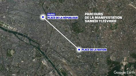 R Forme Des Retraites Le Parcours De La Manifestation Paris Pour La