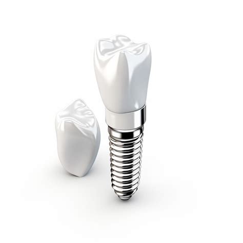 Premium Ai Image Teeth With Dental Implant Medically Accurate Tooth 3d Illustration