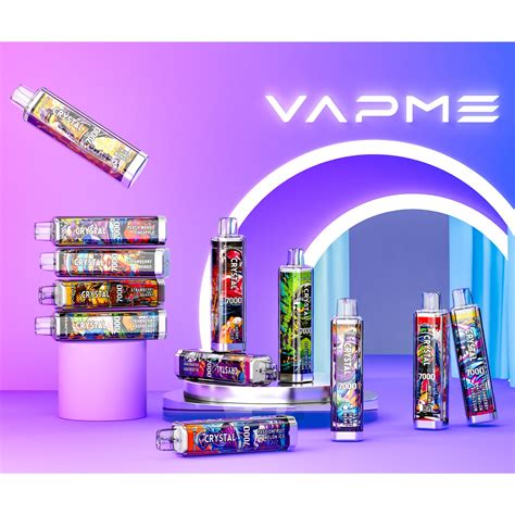 Vapme Crystal Puffs E Cig Disposable Vape Ml Pre Filled