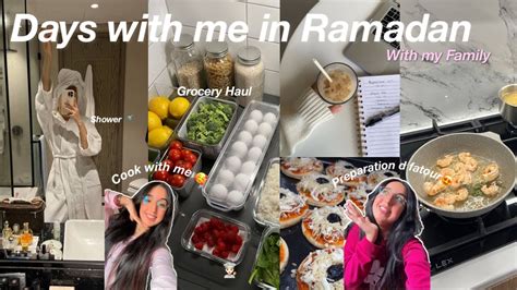 Ramadan Vibes🌙😍 دوزو معايا أيام في رمضان مع عائلتي🥹 Cooking 🧑‍🍳