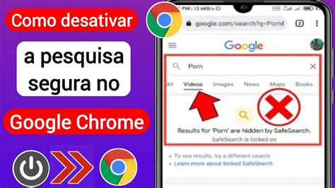 Como Desativar A Pesquisa Segura No Google Chrome Desative A