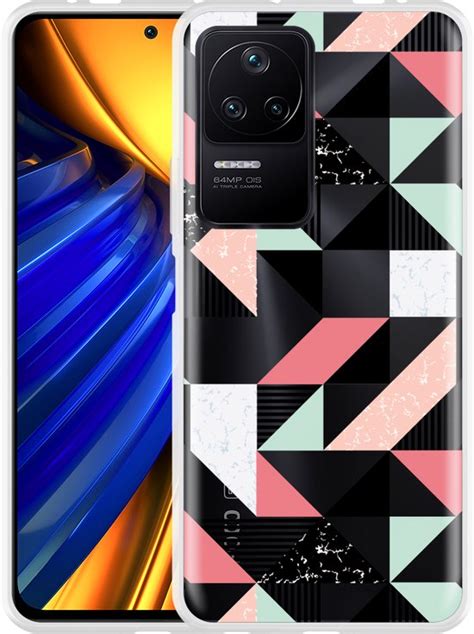 Poco F Hoesje Geometric Artwork Designed By Cazy Bol