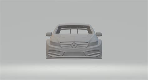 Stl File Mercedes Benz Class A Race Car 🚗・3d Printer Model To Download・cults