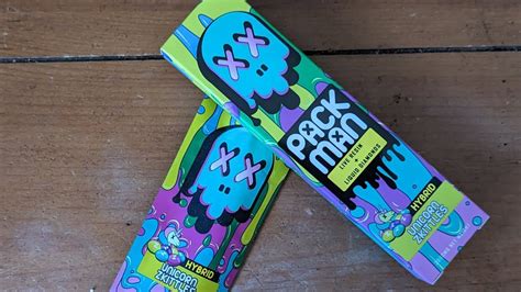 Pack Man G Disposable Review Unicorn Zkittles Packman Disposable