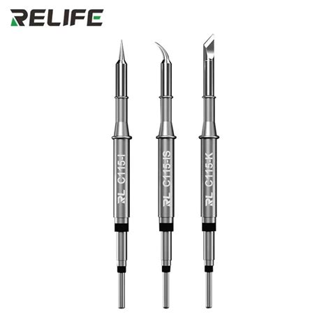 NEW RELIFE C115 Series Soldering Iron Tips For GVM T115 JBC 115 Series