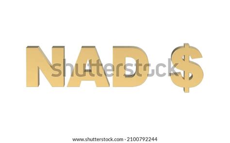 Namibian Dollar Currency Symbol Namibia Golden Stock Illustration ...