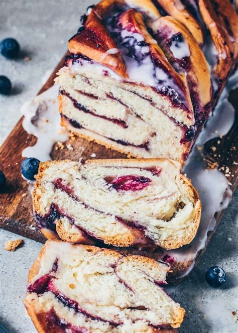 Vegan Blueberry Babka Twist Bread Bianca Zapatka Recipes