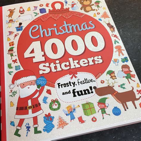 Compre las últimas tendencias Christmas Sticker Book grandes almacenes ...