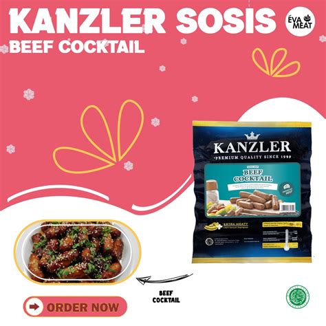 Jual Kanzler Sosis Cocktail Gr Dan Gr Shopee Indonesia