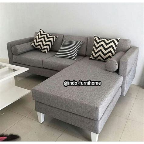 Jual Sofa Sudut L Shape Sofa Sudut Minimalis Sofa Tamu Minimalis