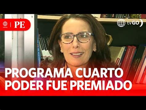 Cuarto Poder gana premio a mejor programa informativo Primera Edición