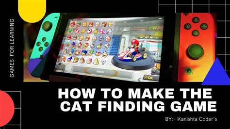 Find The Cat Game Scratch Coding For Kids Youtube