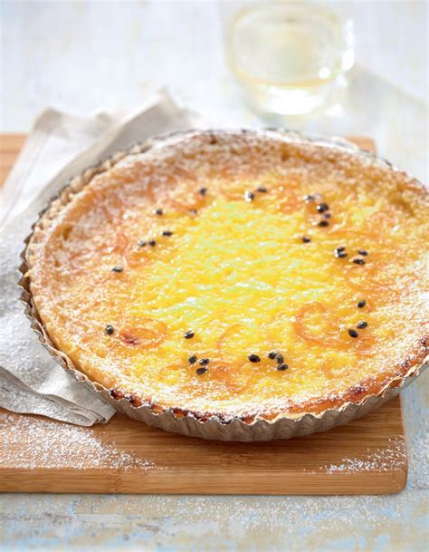 Recette Tarte Orange Passion Marie Claire