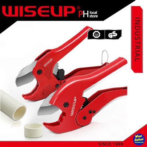 WISEUP Original Plastic Tube Cutting Heavy Duty Pipe Cutter For PVC PPR