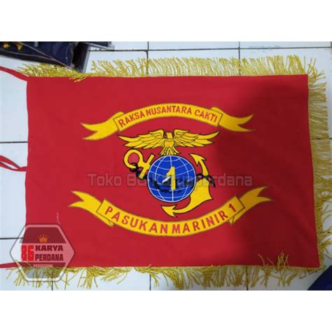 Jual Bendera Pataka Pasukan Marinir Shopee Indonesia