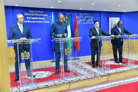 Maroc Diplomatie On Twitter Point De Presse Conjoint Entre M