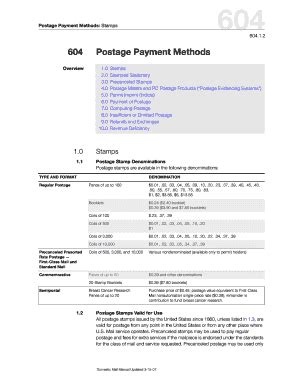 Fillable Online Pe Usps TYPE AND FORMAT Regular Postage Pe Usps Fax