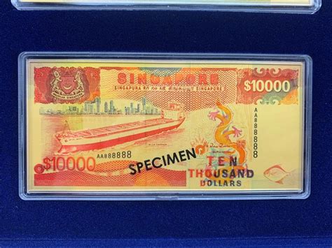 Singapore 10k Orchid Bird Ship And Portrait 4x1g 999 Fine Gold Sheet