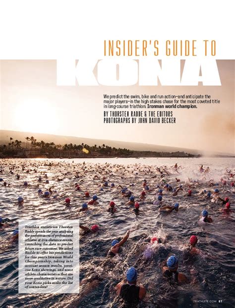 Sneak Peek Triathlete Magazine’s October 2014 Issue Triathlete