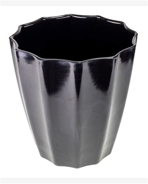 Riachuelo Vaso Melamina Fresia Cm Preto Hauskraft