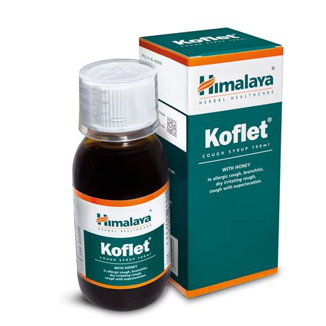 Himalaya Koflet Syrup 100ml The Cough Reliever Himalaya Wellness Me