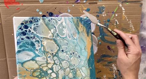 How To Do Acrylic Pouring Step By Step Tutorial For Beginners