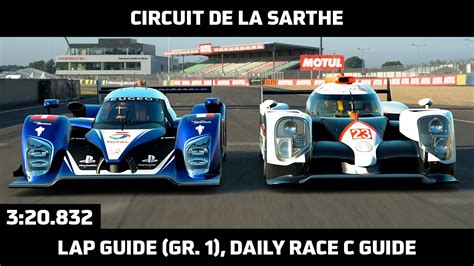 Gran Turismo Sport Daily Race Lap Guide Circuit De La Sarthe