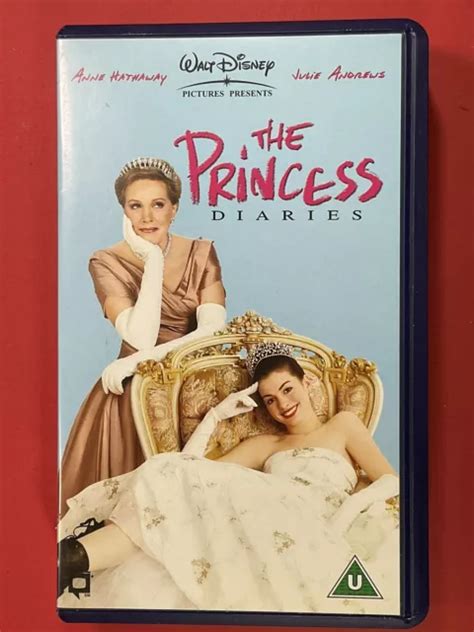 The Princess Diaries Vhs Video Pal Walt Disney Cert U Movie