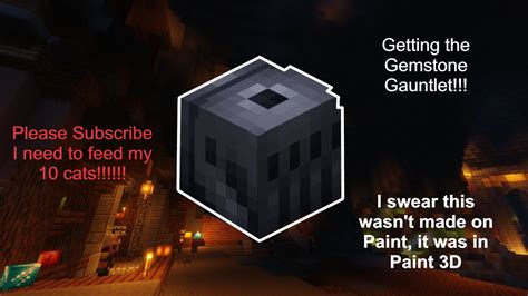 The Gemstone Gauntlet Hypixel Skyblock Ironman Youtube