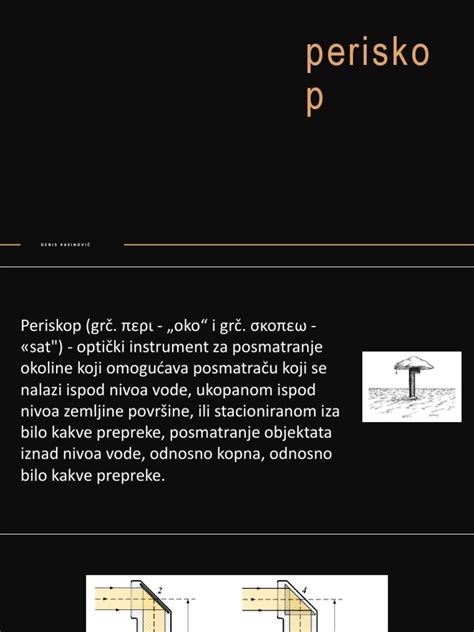 Periskop - Prezentacija | PDF