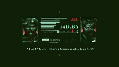 MGS Codec Portraits By Alex Griendling