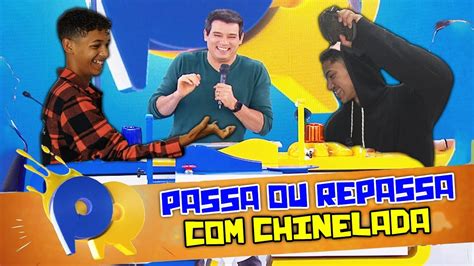 PASSA OU REPASSA CHINELADA A CHINELADA DOS DEUSES Humor YouTube