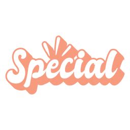 Special Word Lettering Png Svg Design For T Shirts