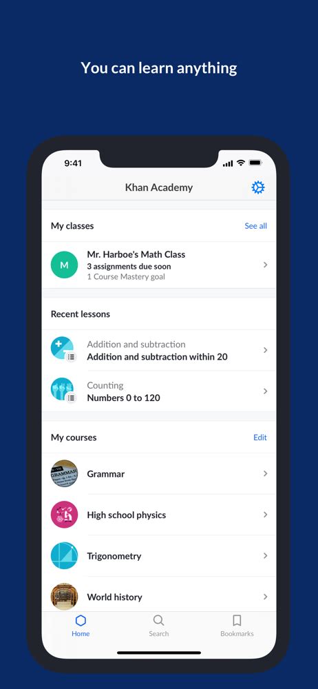 Khan Academy Overview Apple App Store Us