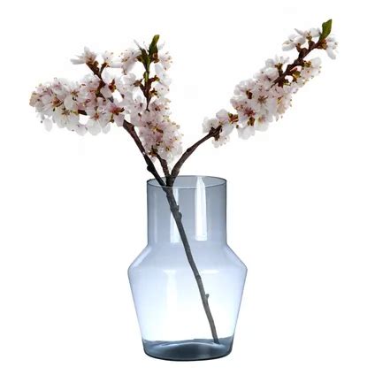 Hakbijl Glass Vase A Fleurs Evie Transparent Verre Ecologique