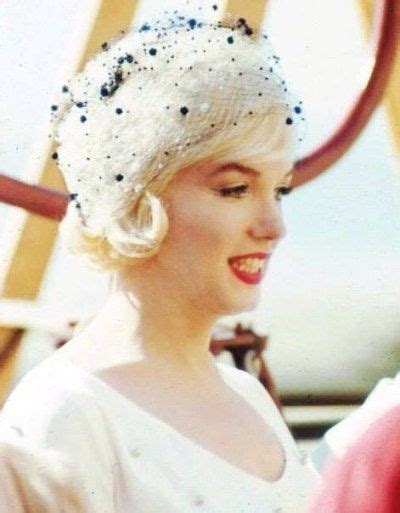 Marilyn Monroe On The Set Of Some Like It Hot 1958 Marilyn Monroe