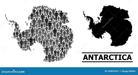 Antarctica Population Map