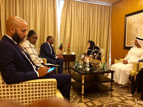 SKN Foreign Affairs Minister Meets With UAE Official In Dubai Times