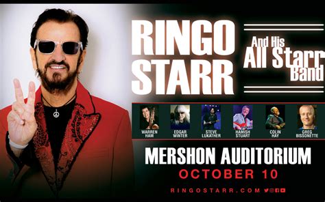 SOLD OUT Ringo Starr And His All Starr Band At Mershon Auditorium QFM96