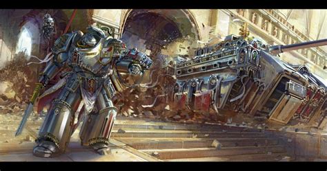 Concept By Hammk On Deviantart Grey Knights Warhammer 40k Warhammer