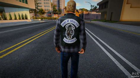 Skin Jax Teller Sons Of Anarchy V1 Para Gta San Andreas