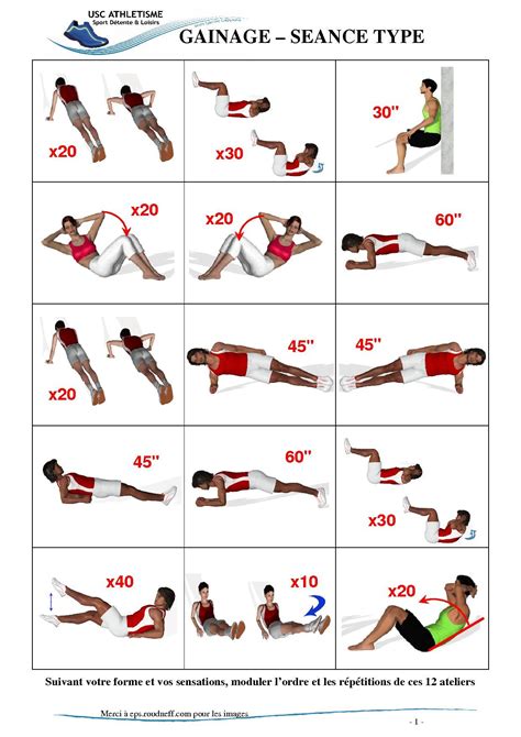 Pingl Sur Exercice Gainage Hot Sex Picture