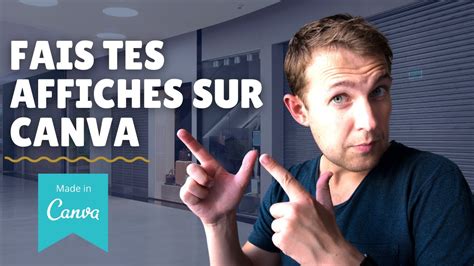 Créer une affiche sur Canva Comment faire une affiche élégante et